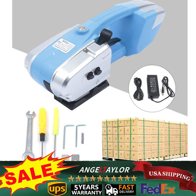 #ad Automatic Strapping Machine Strapper Battery Operated Strapping Banding Tool New $351.50