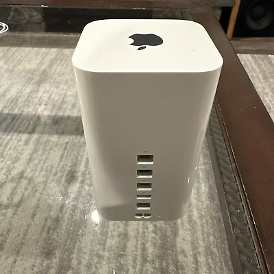 #ad Apple AirPort Extreme 13000Mbps 3 Port Base Station Wireless AC Router used $30.00