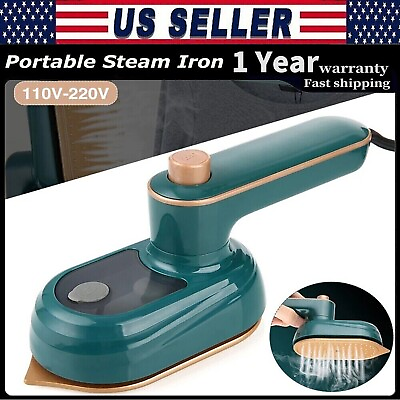 #ad Mini Portable Micro Steam Iron Machine Steamer Handheld Garment Clothes Ironing $15.85