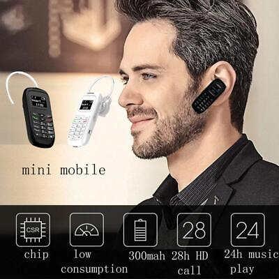 #ad Mini Cell Phone Telephone Bluetooth Dialer GSM Smart L8STAR Phone L3US Tiny I1P0 $10.09