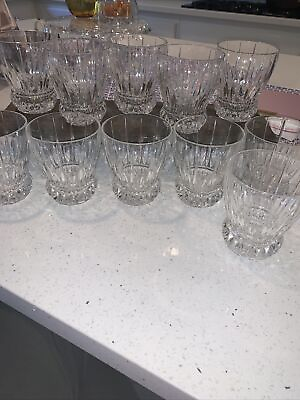 #ad Crystal Whiskey Set Of 10 Rock Glasses Dad’s Gift These Glasses Are High end. $75.00