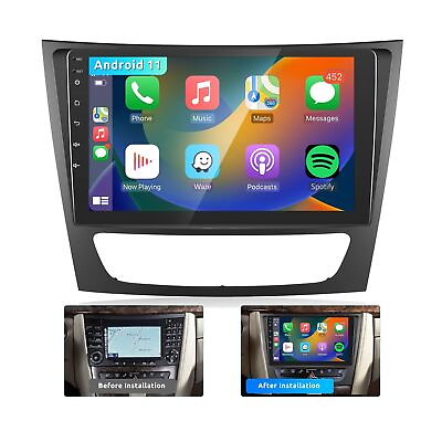 #ad Android Car Stereo for Mercedes Benz E Class W211 CLS class 2005 2008 Support... $181.25