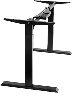 #ad Electric Standing Desk Frame Two Leg Motorized Stand up Desk Base Sit Stand $142.99