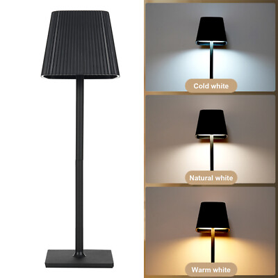 #ad Cordless LED Table Lamps Rechargeable Dimming Touch Lamp Metal Night Light Gifts $29.33