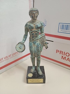 #ad Arte Etrusca Offerente Museo Bologna Bronze reproduction of an Etruscan figure $219.12