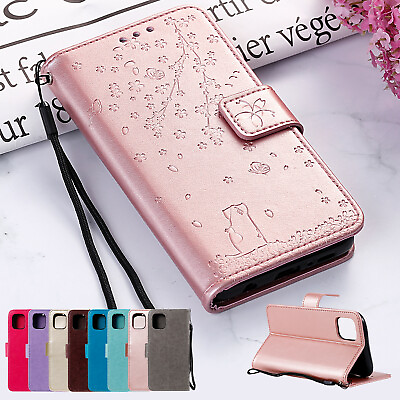 #ad For Samsung Galaxy S24 S23 Ultra S22 S21 Plus S20 Flower Leather Wallet Case $8.87