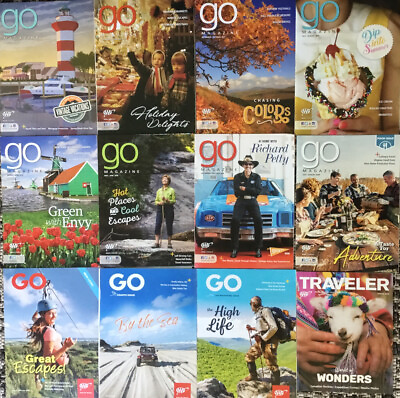 #ad Go Magazine 12 Issues Travel $4.99