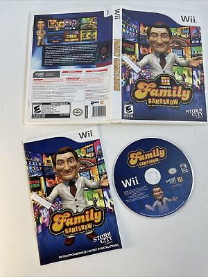 #ad GSN Presents Family Gameshow Nintendo Wii Storm City Games Entertainment $13.50