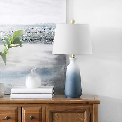 #ad White Blue Narem Table Lamp Lamps Lighting $35.98