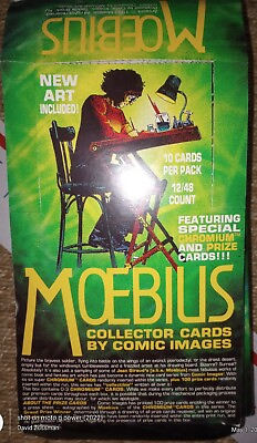 #ad @2 Pounds Of 1993 Comic Images MOEBIUS COLLECTOR Fantasy Art Trading Store BOX $19.99