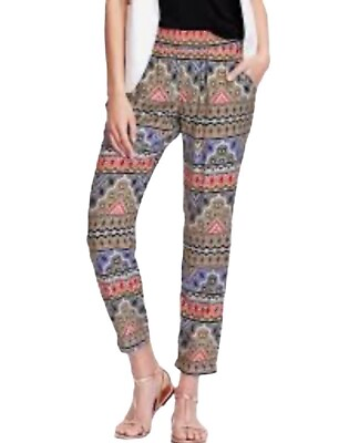 #ad Old Navy Women’s Printed Soft Pants Size Large $12.00