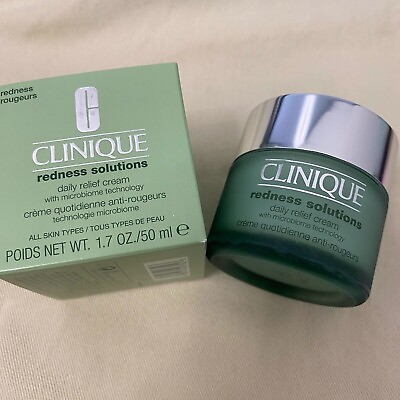 #ad Clinique Redness Solutions Daily Relief Cream 1.7 OZ 50 ML All Skin Type $37.99