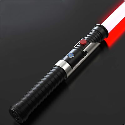 #ad Dueling Lightsaber Smooth Swing Light Saber with Motion Control 12RGB Color w... $105.25