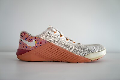 #ad Nike Metcon 5 Amp Phantom Quartz White Pink Athletic Sport Sneaker Shoes Woman 8 $23.00
