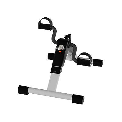 #ad Under Desk Bike Pedal Exerciser with Calorie Tracker Resistance Mini Foldable $30.00