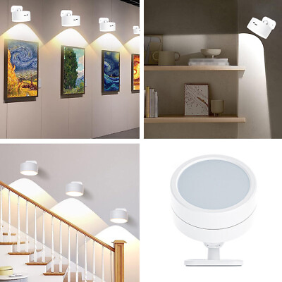 #ad Rechargeable Reading Wall Light LED Wall Sconce Wall Mounted Lamp Indoor Remote $16.14