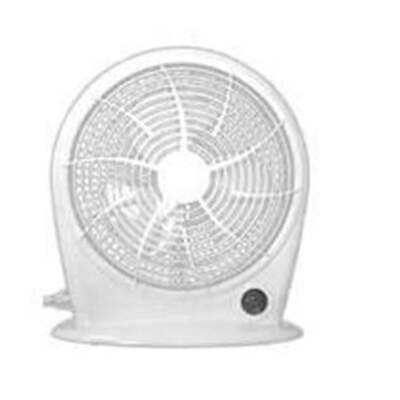 #ad 10 in. Personal Fan Stylish 3 Speed Energy White $26.83