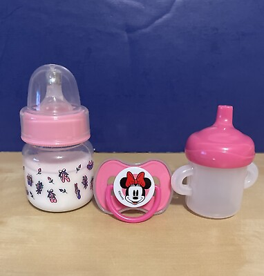 #ad BABY ALIVE PACIFIER BOTTLE MAGNETIC AND SIPPY CUP $16.00