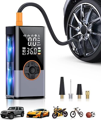 #ad Tire Inflator Portable Air Compressor 2X Faster With 20000mAh amp;150 PSI Air Pump $28.89