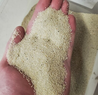 #ad White Sand Natural Aquarium Coarse Substrate 10lbs 25lbs 35lbs 45lbs $5.99