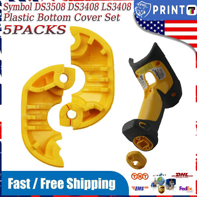 #ad 5PCS Plastic Bottom Cover Set Rplacement for Symbol DS3508 DS3408 LS3408 $45.51