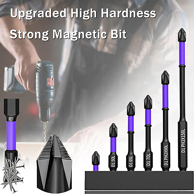 #ad #ad Upgraded High Hardness and Strong Magnetic Bit Anti shock Magnetic Non slip Bit $9.99