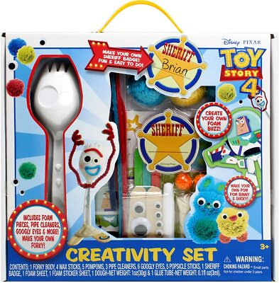 #ad Disney Toy Story 4 Forky Creativity Set 12810 3 Years amp; Up $19.99