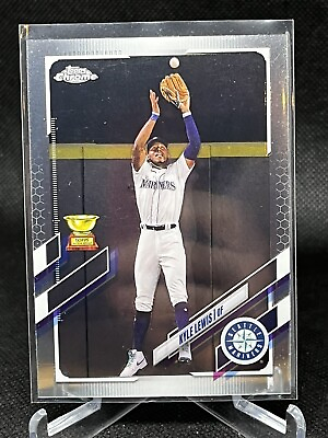 #ad 2021 Topps Chrome KYLE LEWIS All Star Rookie Gold Cup Rookie card Sea Mariners $1.50