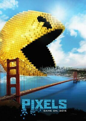 #ad Pixels Movie Wall Print Poster 20x30 $24.99