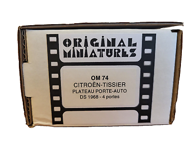 #ad Original Miniatures OM 74 Citroen Tissier Plateau Porte Auto DS 1968 Model Kit $99.99