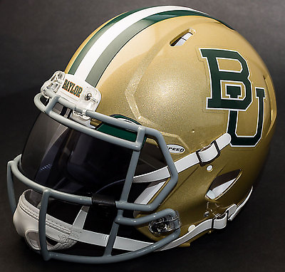 #ad *CUSTOM* BAYLOR BEARS NCAA Riddell SPEED Full Size Replica Football Helmet $239.99