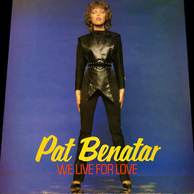 #ad Pat Benatar We Live For Love Vinyl GBP 14.00