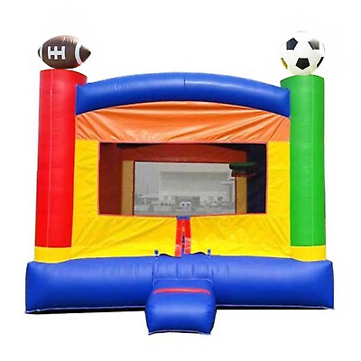 #ad Pogo Crossover Inflatable Jumping Castle Bounce House Bouncy Castle Kids Jumpers $849.99