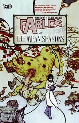#ad Fables Vol. 5: The Mean Seasons Paperback By Willingham Bill GOOD $4.33