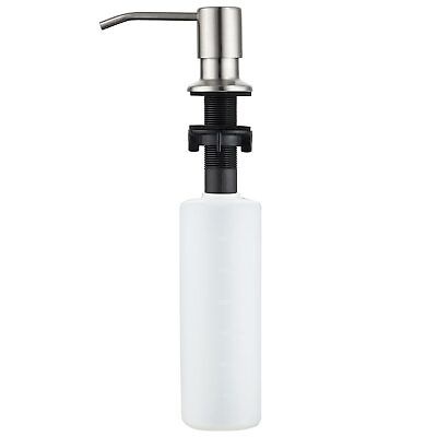 #ad Sink Soap Dispenser Brushed Nickel Soap Dispenser for Kitchen Sink Stainless $13.37