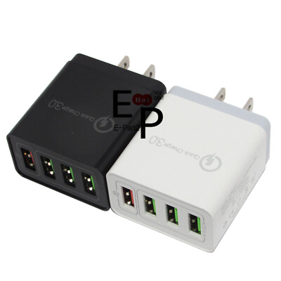 #ad 30W QC 3.0 Fast Quick Charge Multi Port USB Wall Charger Adapter US Plug $8.54