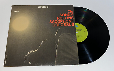 #ad Sonny Rollins Saxophone Colossus Vinyl LP 1972 Prestige PR 7326 Green Label $29.40