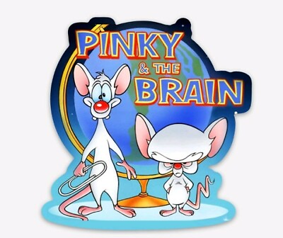 #ad MAGNET Pinky and the Brain Anamaniacs Classic Cartoon fridge or car magnet $5.49