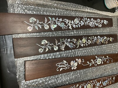 #ad Inlaid Handmade Solid Rosewood Finger board Guitar Part 414 $360.00