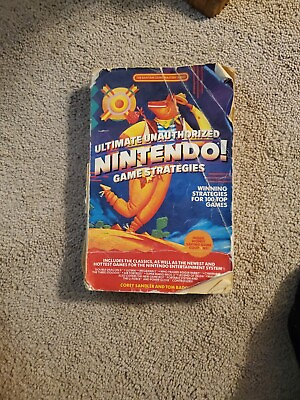 #ad Ultimate Unauthorized Nintendo Game Strategies Book 1989 $5.00