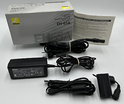 #ad Nikon EH 65A AC Power Supply Adapter for Coolpix L Series Digital Cameras $17.00