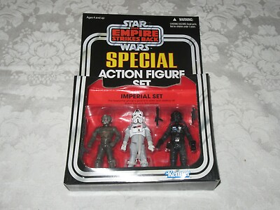 #ad Hasbro Kenner Star Wars Target Exclusive 3 Pack Empire Strikes Back Imperial Set $143.72