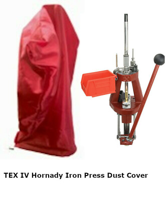 #ad Hornady Lock N Load Iron Press Reloader with Bullet feeder Dust Cover SR $18.95