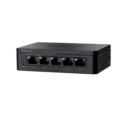 #ad Cisco SG95D 5 port Gigabit Desktop Switch SG95D 05 KR $35.00