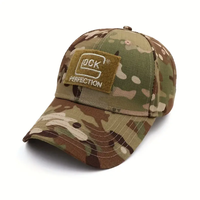 #ad GLOCK PERFECTION HAT ONE SIZE FITS ALL TACTICAL HAT BASEBALL CAP CAMO $13.99
