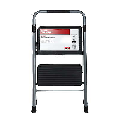 #ad 2 Step Steel Large Platform amp; Foldable Step Stool – Holds up to 225 Pounds $19.68