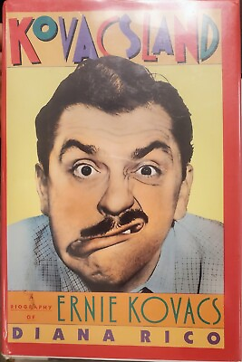 #ad KOVACSLAND A Biography of Ernie Kovacs 1st Edition HCDJ EXC 1990 $13.00