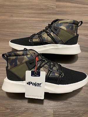 #ad PAJAR CANADA EXO LIGHT LACE UP CAMOUFLAGE SNEAKERS NWT Rare Men’s Size 11 11.5 $33.99