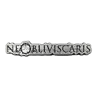 #ad NE OBLIVISCARIS LOGO METAL PIN BADGE $15.88