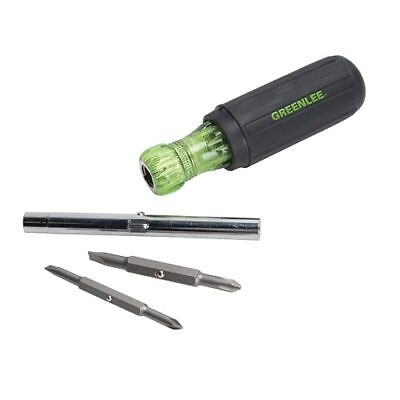 #ad 0153 42C 6 in 1 Multi Tool Screwdriver with Flat Tip Phillips and Hex Bits $17.65